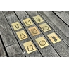 Galen Leather Galen Leather Brass Paper Clip Set