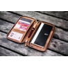 Galen Leather Galen Leather Cover Hobonichi Weeks Mega con Zip Crazy Horse Brown