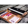 Galen Leather Galen Leather Cover Hobonichi Weeks Mega con Zip Crazy Horse Brown