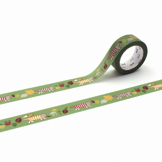 MT x Lisa Larson Washi Tape Autumn Mikey