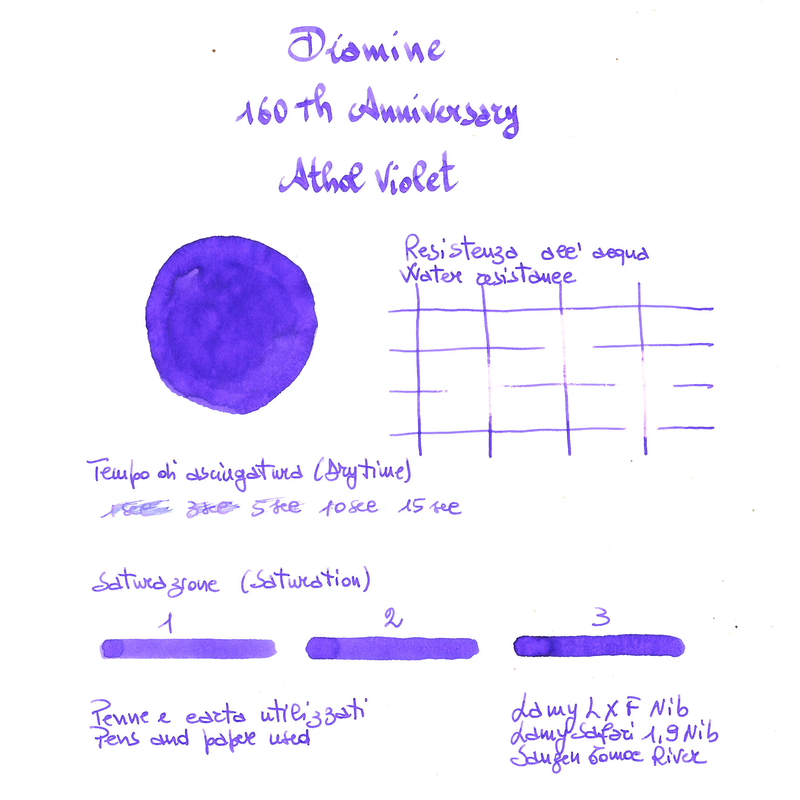 Diamine Diamine 160th Anniversary Athol Violet Inchiostro 75 ml