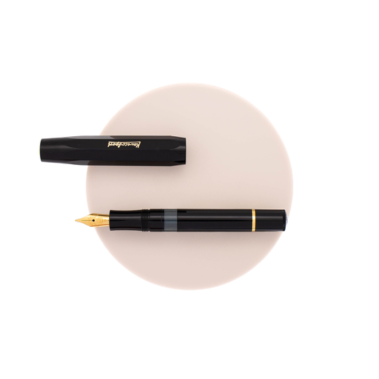 Kaweco Piston Sport Classic Fountain Pen Black & Gold
