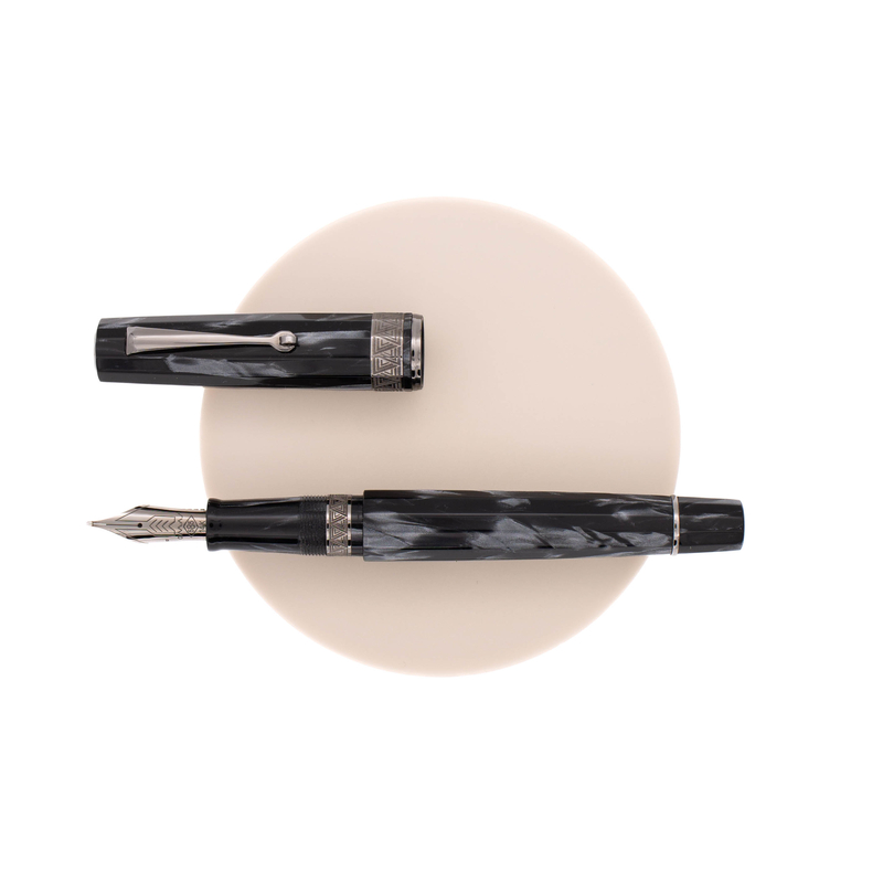Omas Omas Paragon Fountain Pen Grigio Perla & Ruthenium