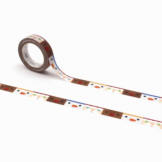 MT Natale 2024 Washi Tape Volti del Natale