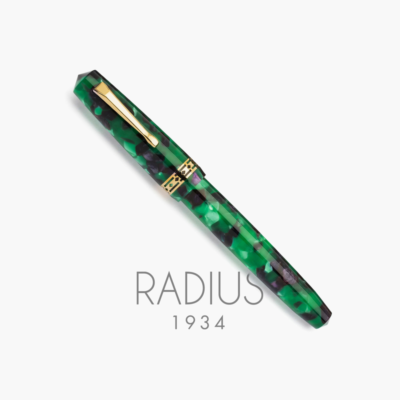 Radius Radius Settimo Penna Stilografica Minerale & Oro