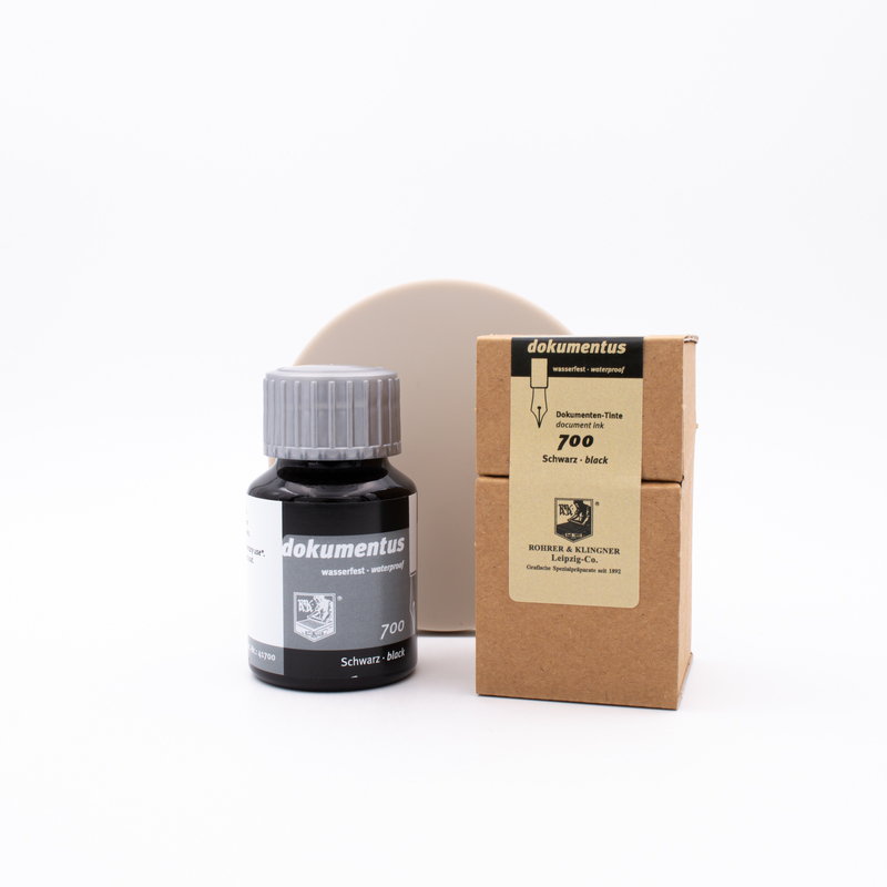 Rohrer & Klingner Dokumentus Black Ink Bottle 50 ml