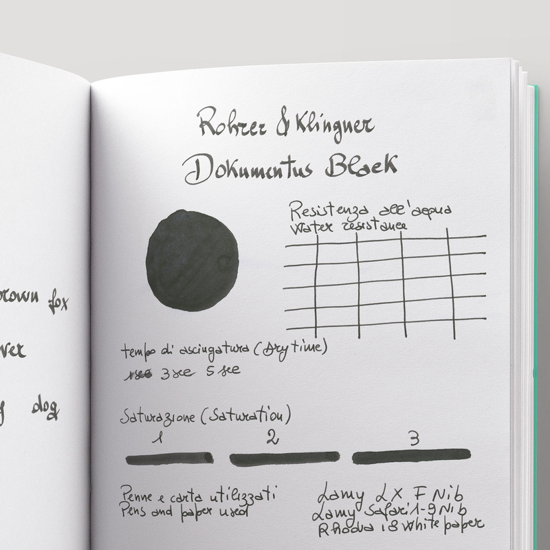 Rohrer & Klingner Dokumentus Black Ink Bottle 50 ml