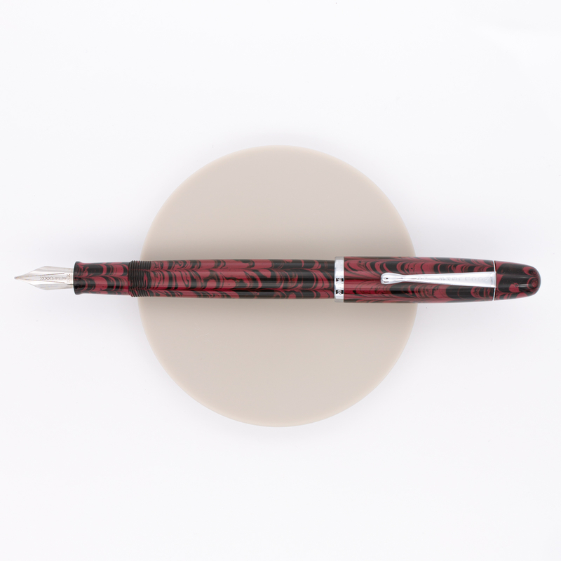 Noodler's Neponset Ebonite Fountain Pen Red Rebellion