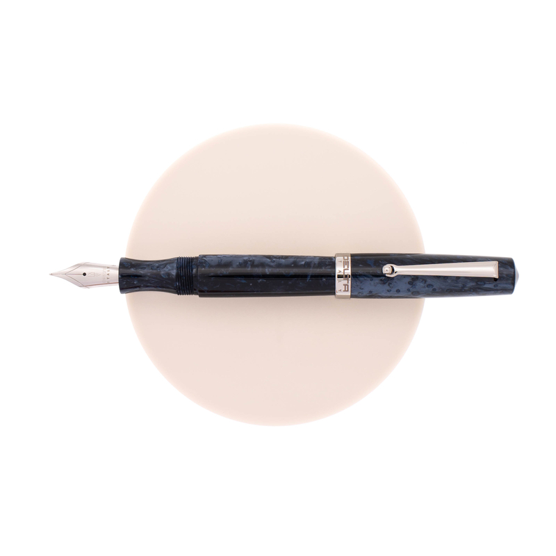 Delta Delta Intesa 2.0 Fountain Pen Petrol & Rhodium
