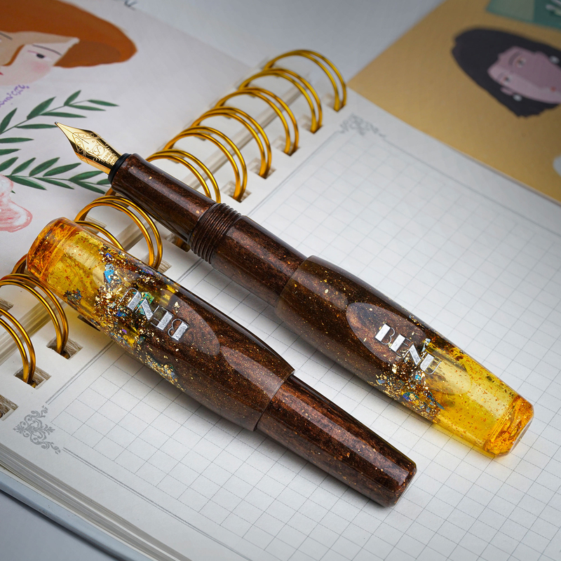 Benu Benu Pixie Penna Stilografica Honey Bronze