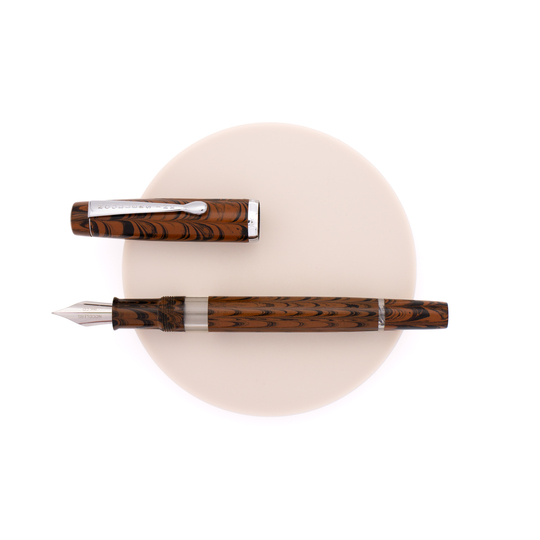 Noodler's Konrad Fountain Pen Chestnut Ebonite