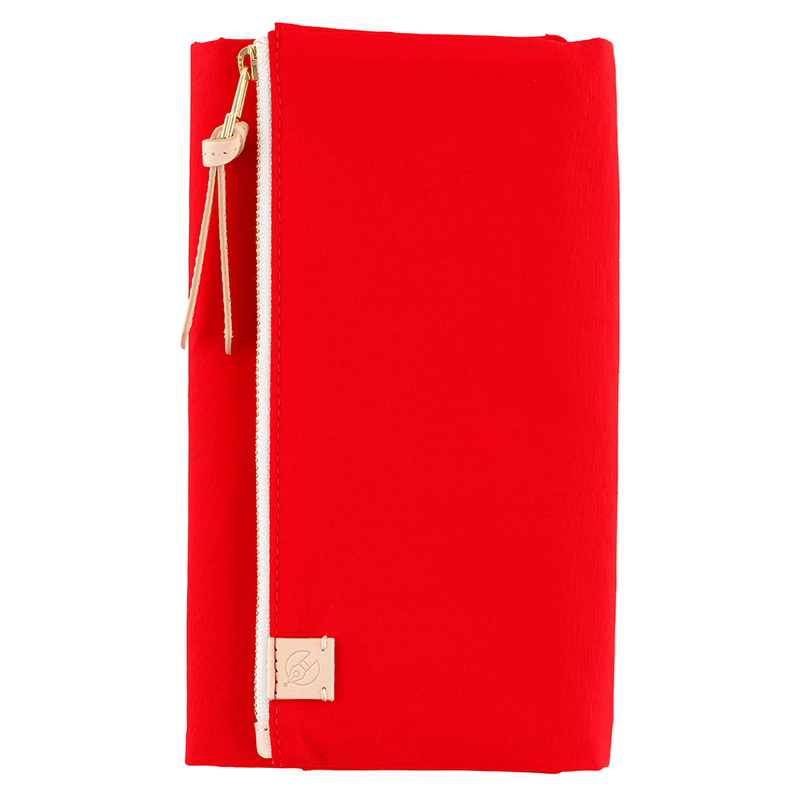 Hobonichi Hobonichi Techo Weeks Tragen (Red) Cover per Agenda Settimanale