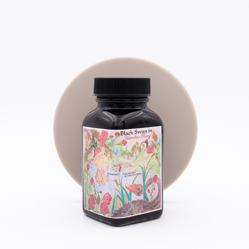 Noodler's Black Swan In Australian Rose Inchiostro 3 oz