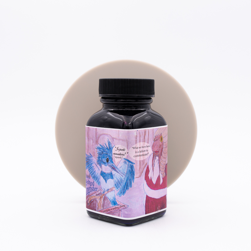 Noodler's Bad Belted Kingfisher Ink Bottle 3 oz