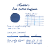 Noodler's Bad Belted Kingfisher Ink Bottle 3 oz
