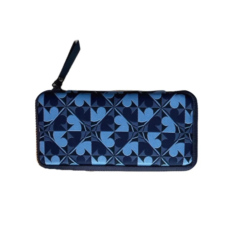 Kyoku Haku Kyoku Haku Pen Case for 3 Pens Archeology Blue
