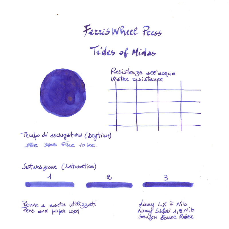 Ferris Wheel Press Ferris Wheel Press Tides of Midas Inchiostro 10 ml
