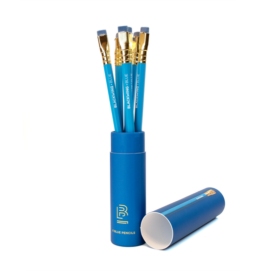 Blackwing Blue Set di 6 Matite Blu