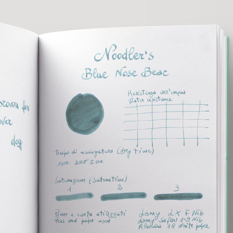 Noodler's Blue Nose Bear Ink Bottle 3 oz