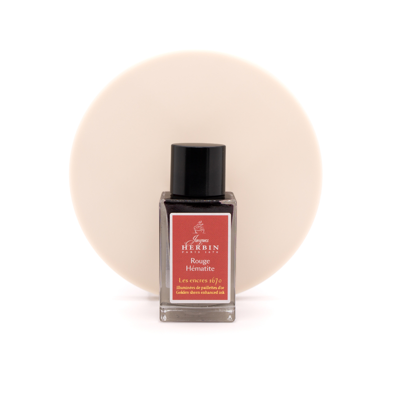 J. Herbin Herbin 1670 Rouge Hématite Ink Bottle 15 ml