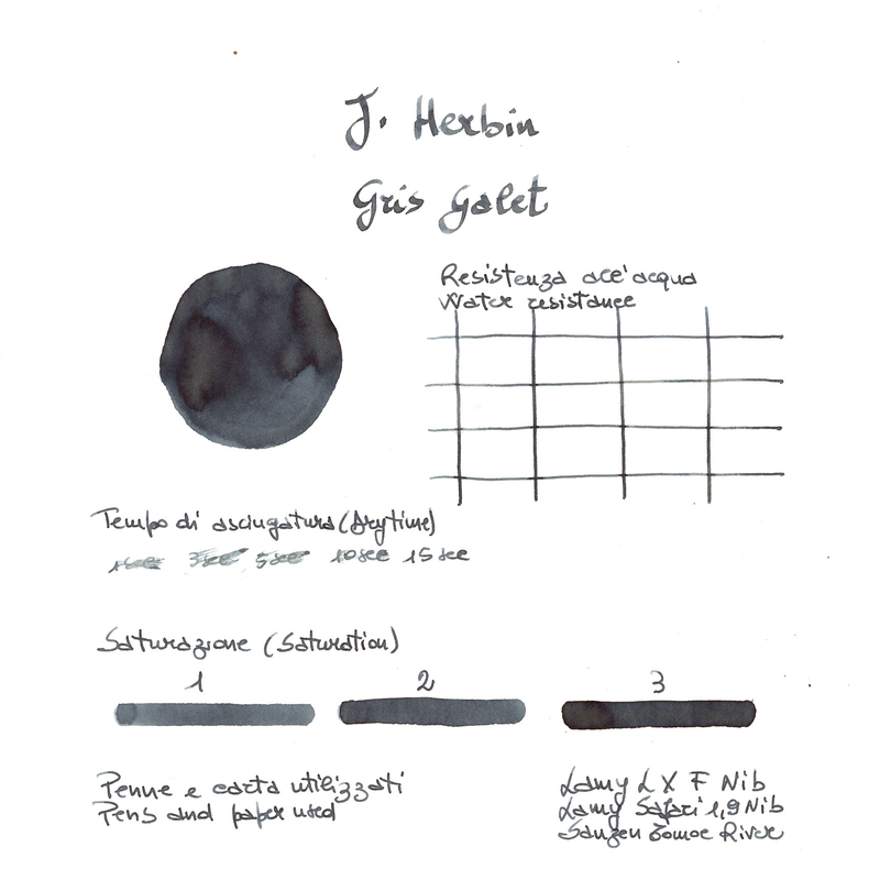 J. Herbin Herbin Gris Galet Inchiostro 10 ml