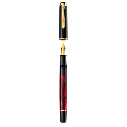 Pelikan M200 Penna Stilografica Red Marbled Edizione Speciale
