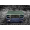 Galen Leather Galen Leather Expansi-Pouch Portapenne in Pelle 10 Posti Crazy Horse Navy Blue
