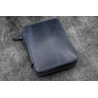 Galen Leather Galen Leather Expansi-Folio A5 Crazy Horse Navy Blue