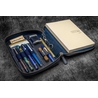 Galen Leather Galen Leather Expansi-Folio A5 Crazy Horse Navy Blue