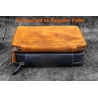 Galen Leather Galen Leather Expansi-Folio A5 Crazy Horse Navy Blue