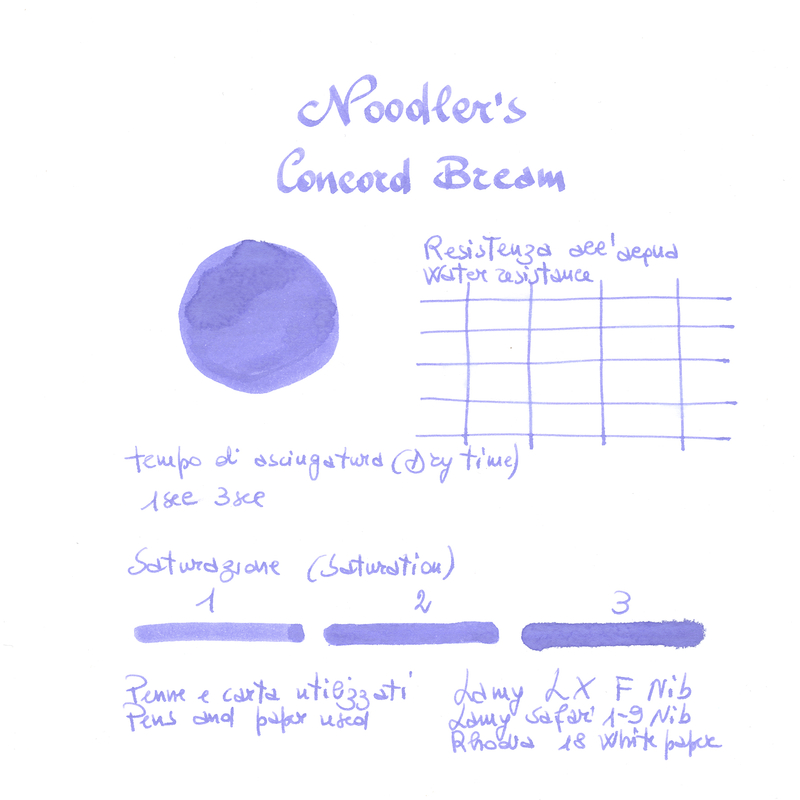 Noodler's Concord Bream Ink Bottle 3 oz