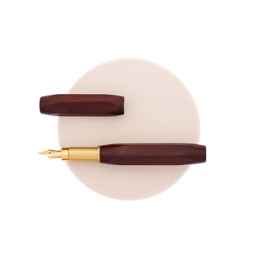 Wancher Sekai Densho 6 Facets Penna Stilografica Sandalwood