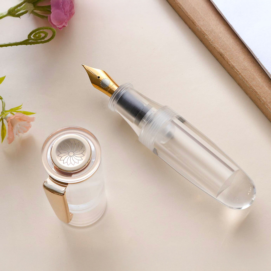 Wancher PoChaCo Fountain Pen Crystal Clear