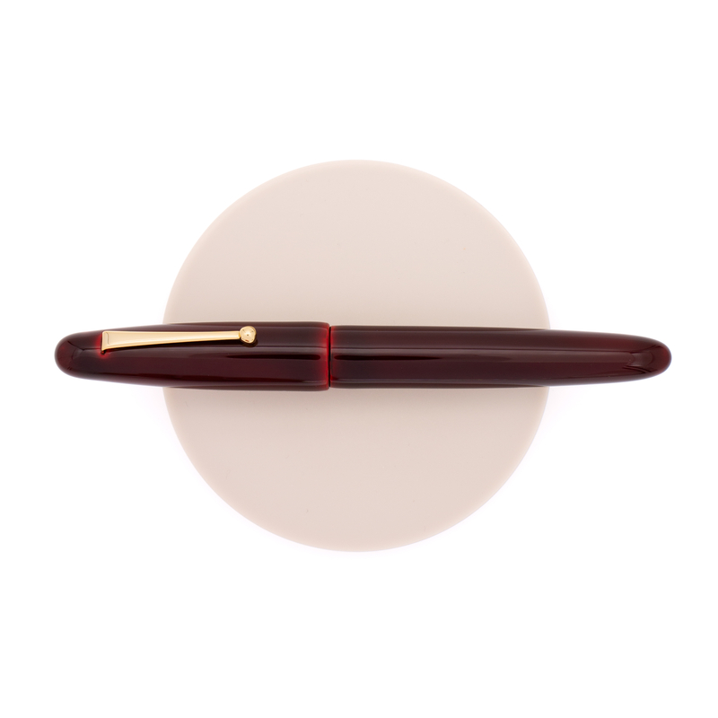 Wancher Wancher Dream Pen True Urushi Penna Stilografica Aka Tamenuri con Clip