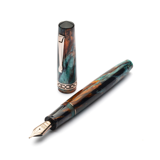 Radius Settimo Fountain Pen Bohemian Twilight & Rose Gold