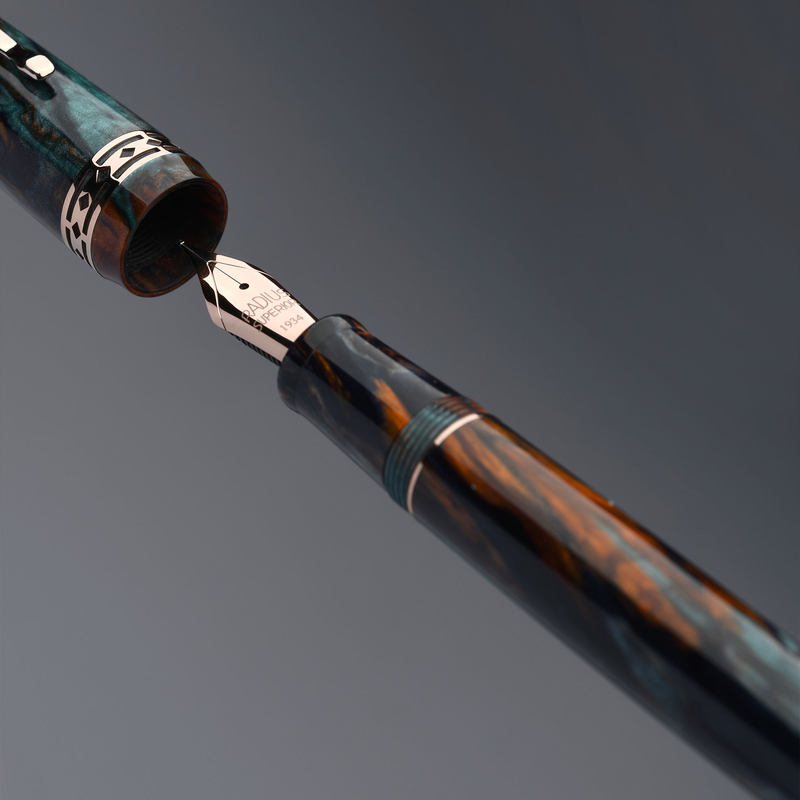 Radius Radius Settimo Fountain Pen Bohemian Twilight & Rose Gold