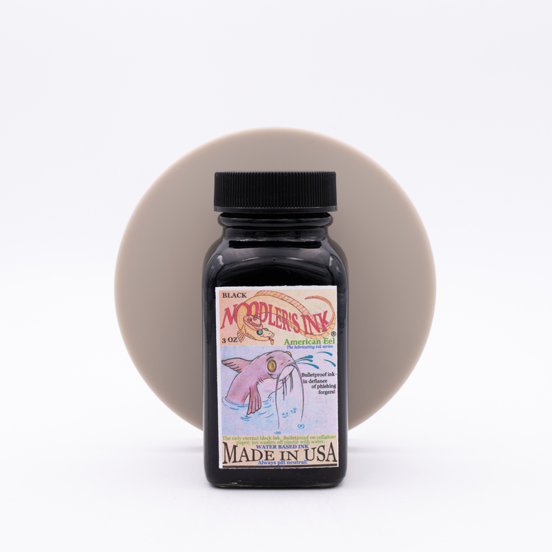 Noodler's Eel Black Ink Bottle 3 oz