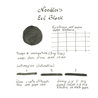 Noodler's Eel Black Ink Bottle 3 oz