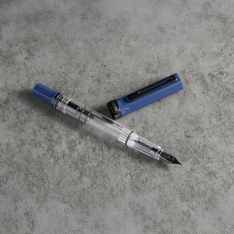 TWSBI Twsbi Eco Penna Stilografica Slate Blue & Onyx