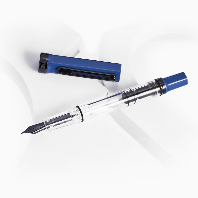 TWSBI Twsbi Eco Penna Stilografica Slate Blue & Onyx