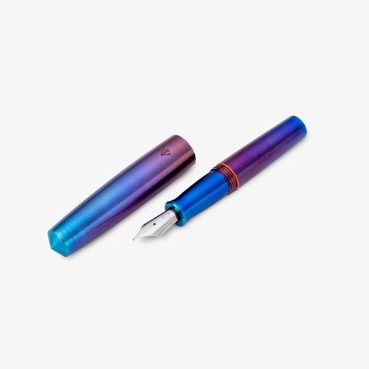 Gravitas Pocket Penna Stilografica Raw Grade 5 Titanium TiSiNx