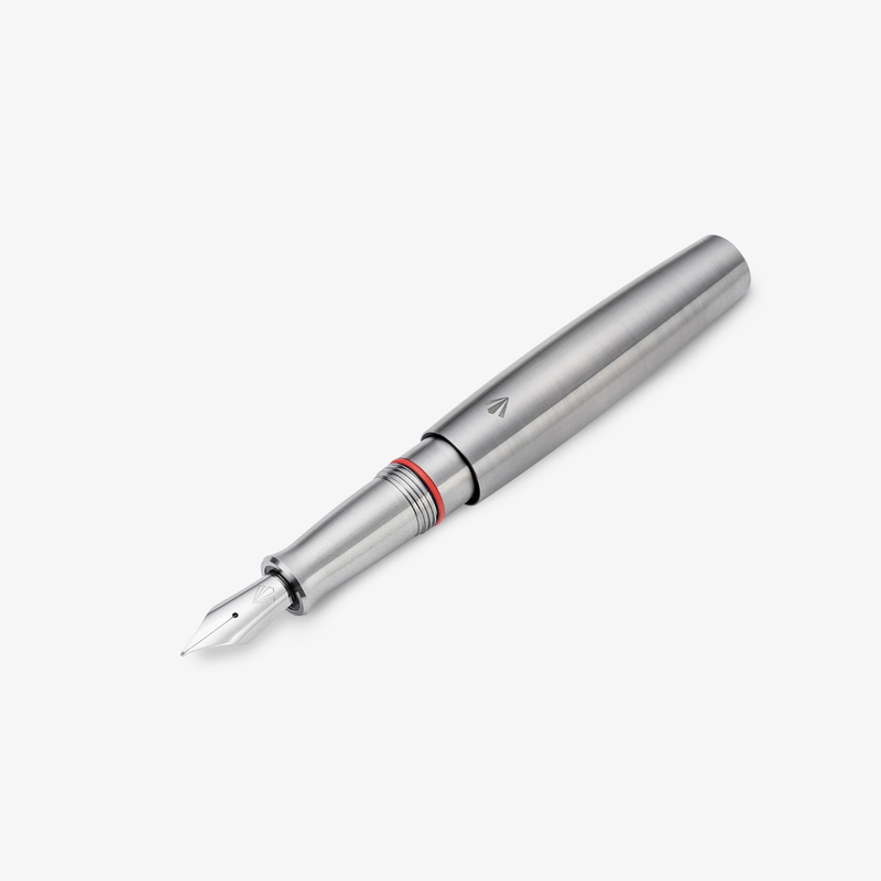 Gravitas Gravitas Pocket Penna Stilografica Raw Grade 5 Titanium