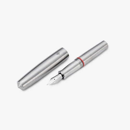 Gravitas Pocket Fountain Pen Raw Grade 5 Titanium