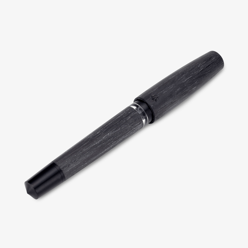 Gravitas Gravitas Piston Penna Stilografica Carbon Black Edizione Limitata