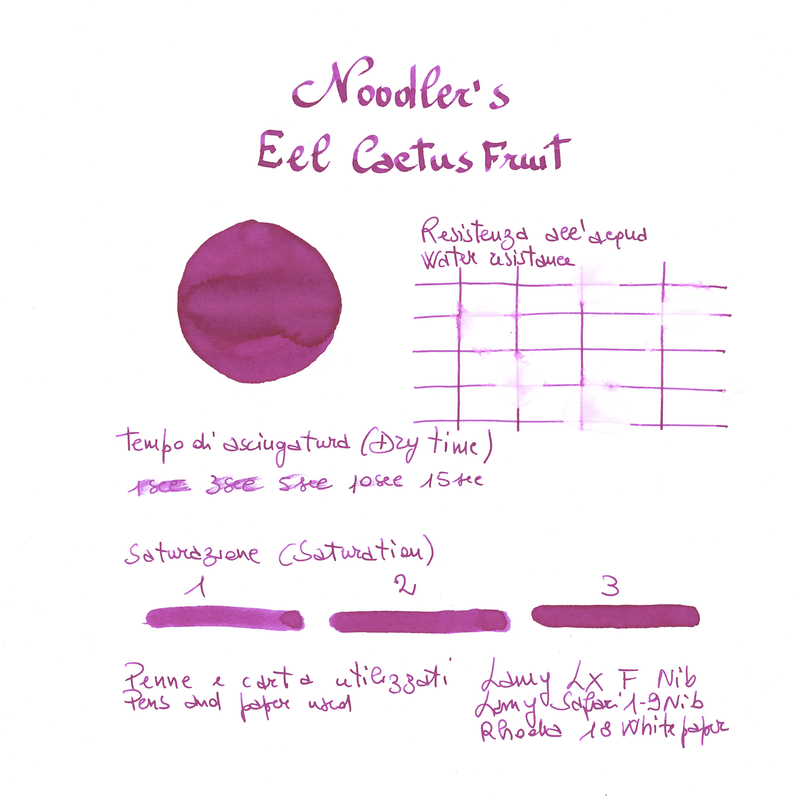 Noodler's Eel Cactus Fruit Inchiostro 3 oz