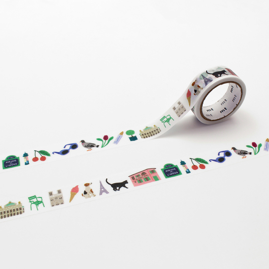 MT x Léa Maupetit Washi Tape Paris