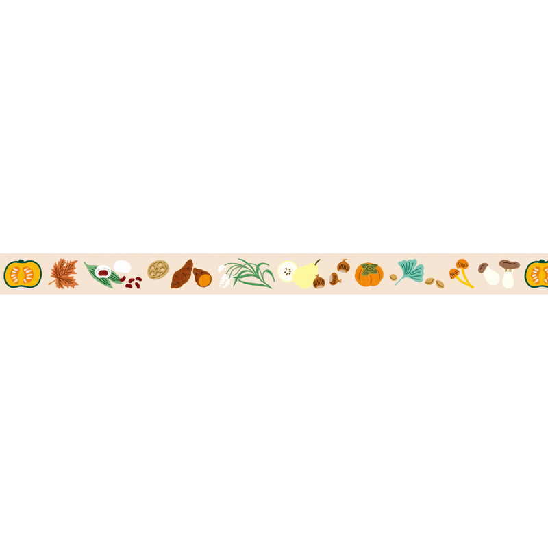 MT Masking Tape MT x Léa Maupetit Washi Tape Golden Autumn