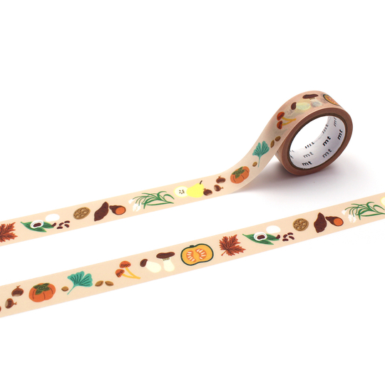 MT x Léa Maupetit Washi Tape Autunno Dorato