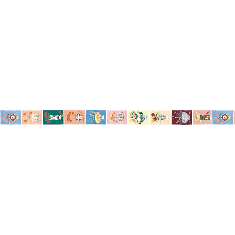 MT Masking Tape MT x Polly Fern Washi Tape Flowers