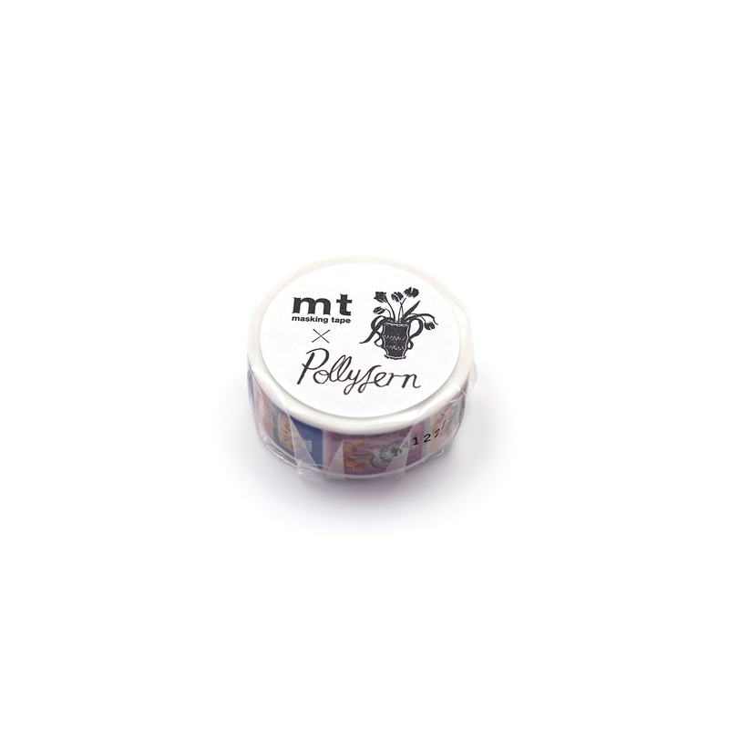 MT Masking Tape MT x Polly Fern Washi Tape Fiori